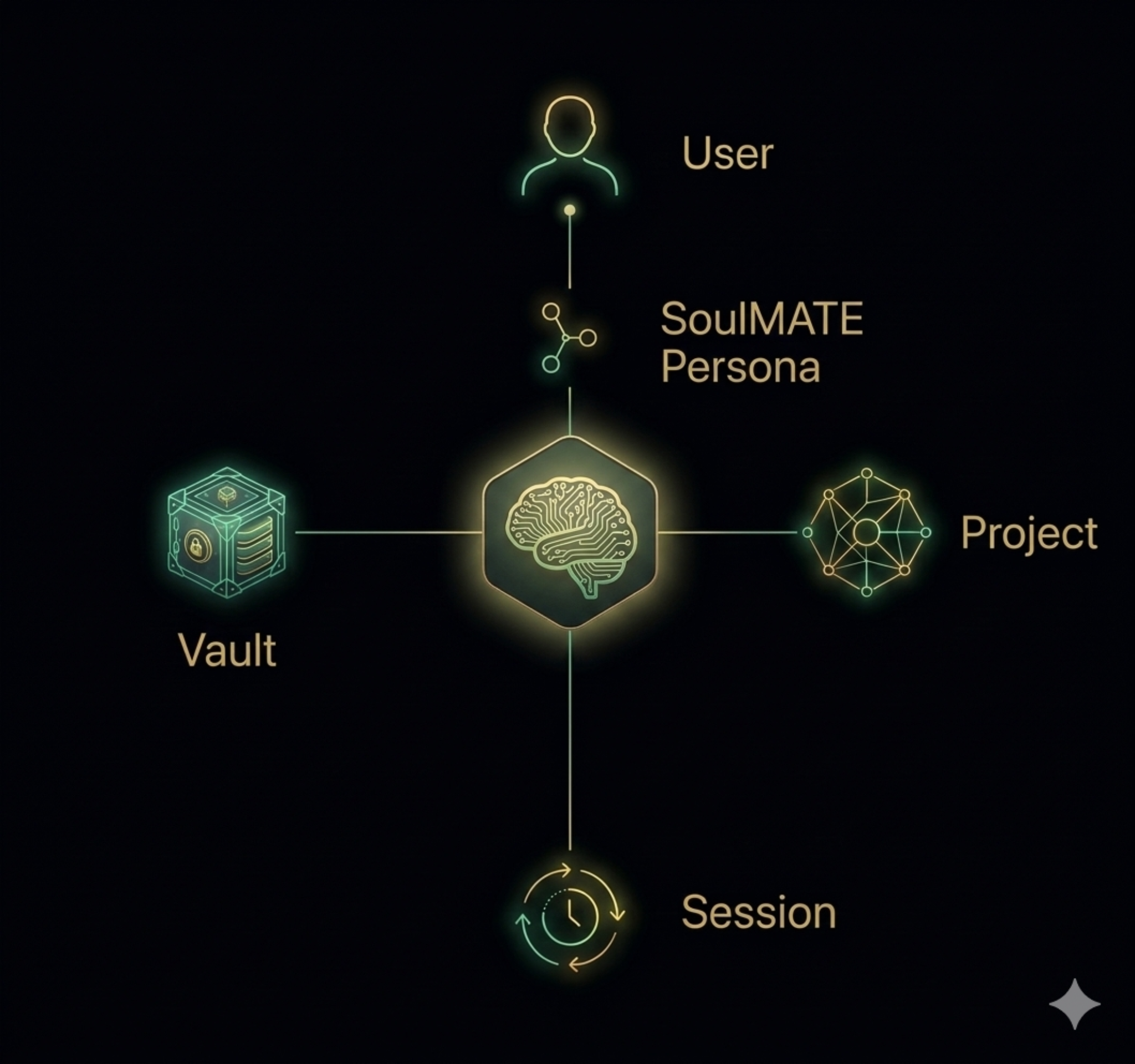 HybridMATE system map